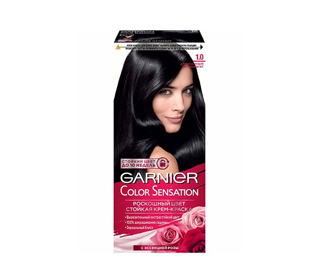 Garnier Sensation თმის საღებავი N1.0 